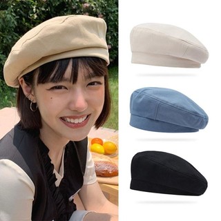 Mũ nồi NCE họa tiết đơn sắc từ cotton, phong cách Nhật Bản cổ điển dành cho bé gái