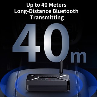 Tr22 Bluetooth Bộ Thu Phát Âm Thanh HD Độ Trễ Thấp Không Dây Bluetooth 5.0 Adapter 3.5 Mm AUX Jack RCA USB Cho TV PC Tai Nghe