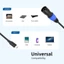 Cáp XLR BTM Type C sang 3Pin USB Type C Âm thanh nổi cân bằng sang 3Pin XLRs Bộ chuyển đổi dây nam