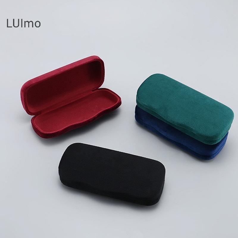 LUImo hộp lưu trữ kính nhung di động chống áp lực cho kính mát, cận, đọc