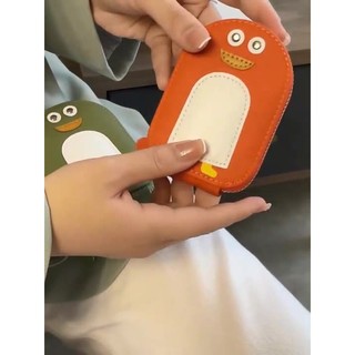 Hộp đựng thẻ da bò nữ, thiết kế nhỏ tinh tế, chống khử từ