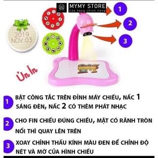 Bàn Vẽ Hươu Cao Cổ Có Đèn Chiếu Tranh Tô Màu và Nhạc – Bàn Vẽ Đa Năng Thông Minh Cho Bé
