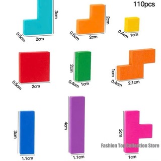 Đồ Chơi Xếp Hình Trí Tuệ Khối 3D Tetris Montessori Đối Kháng, Phát Triển Tư Duy Cho Bé, Xếp Hình 2 Người Chơi