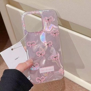 Ốp lưng ngọc trai 3D nơ Laser hợp thời trang cho Honor 400 Smart X9D X7D X6C 400 Lite X8C 4G Girl Flash Vỏ điện thoại