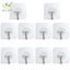 10 Móc Dán Tường Siêu Dính Trong Suốt Chịu Lực Tốt Treo Tường 6x6 Cm VN