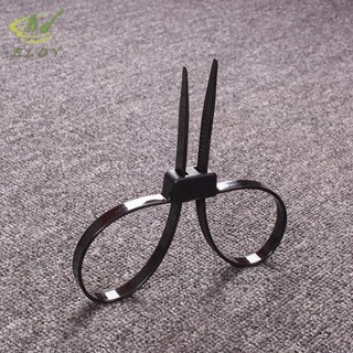 [ELOY] Flex Cuffs Nhựa Nylon Dùng Một Lần Zip Tie Toughness Cable Handcuff Public Security Practice Gardening VN