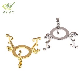 [MAO] Đế đỡ trứng đá quý mạ vàng Trang trí giá đỡ trứng pha lê VN