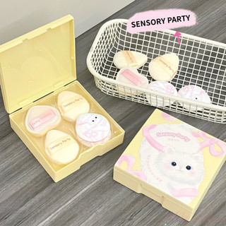 SENSORY PARTY  Puff Mèo con dễ thương 5pc mềm