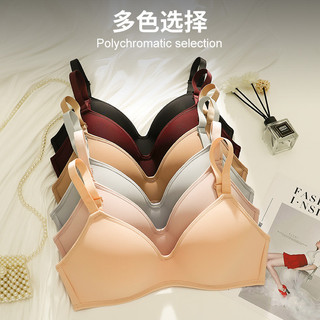 Phong Cách Mới 36-46C / D Kích Thước Lớn Áo Ngực Gợi Cảm Thời Trang Nữ Trơn Liền Mạch Plus Kích Thước Áo Ngực Bảo Vệ Toàn Diện Mỏng Mịn Một Mảnh Tam Giác Cốc Mềm Mại Không Dây Chống Chảy xệ Bralette
