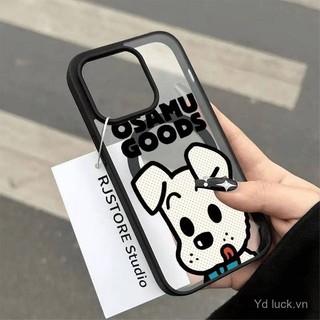 Ốp điện thoại kiểu dáng dễ thương hình chó mới, tương thích với iPhone 14 Plus 13 12 Pro Max 11 16 Pro 15 14 Pro 13 Pro 12 11 Pro 16 15 Pro 14 13 Pro Max, chống bụi, chống nước, chống sốc