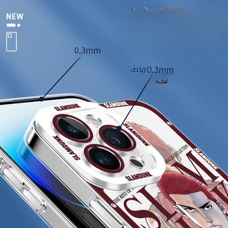 Ốp Điện Thoại Cho Redmi A5 A3 A2 A1 Note 12 11 10 8 Plus Pro MAX 10S 12S POCO C61 Vỏ Điện Thoại Di Động Slam Dunk Anime Sakuragi Rukawa Sang Trọng Thoáng Mát Chống Sốc Trong Suốt Mềm