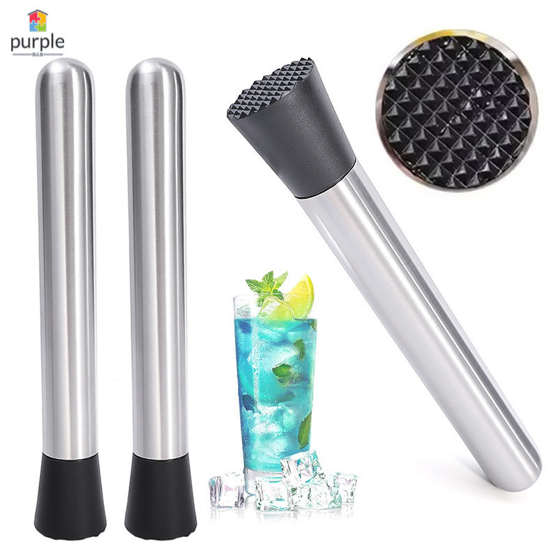 1 / 2 / 3 Cái DIY Uống Trái Cây Làm Trộn Đá Nghiền Búa - Thanh chanh bằng thép không gỉ