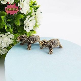 Pnpia 1 Rồng Rùa Casg Hình Kim Loại Retro Điêu Khắc Để Bàn Trang Trí Quà Tặng Boutique