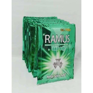 Set 5 dây 55 gói Dầu gội Ramus men dành cho phải mạnh