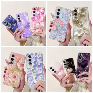 Ốp Mềm Cho OPPO A80 / A3 Pro 5G / K12x 5G CPH2667 Ốp Lưng Silicon Trái Tim Bướm Thời Trang Cho OPPO A3Pro 5G A 80 Ốp Lưng