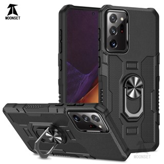 Dành Cho Samsung Note 20 Ultra Ốp điện thoại PC Cứng Lưng Mềm TPU Edge Bảo Vệ Camera Nhẫn Giá Đỡ Chân Đế Chống Sốc Mỏng Bao Da