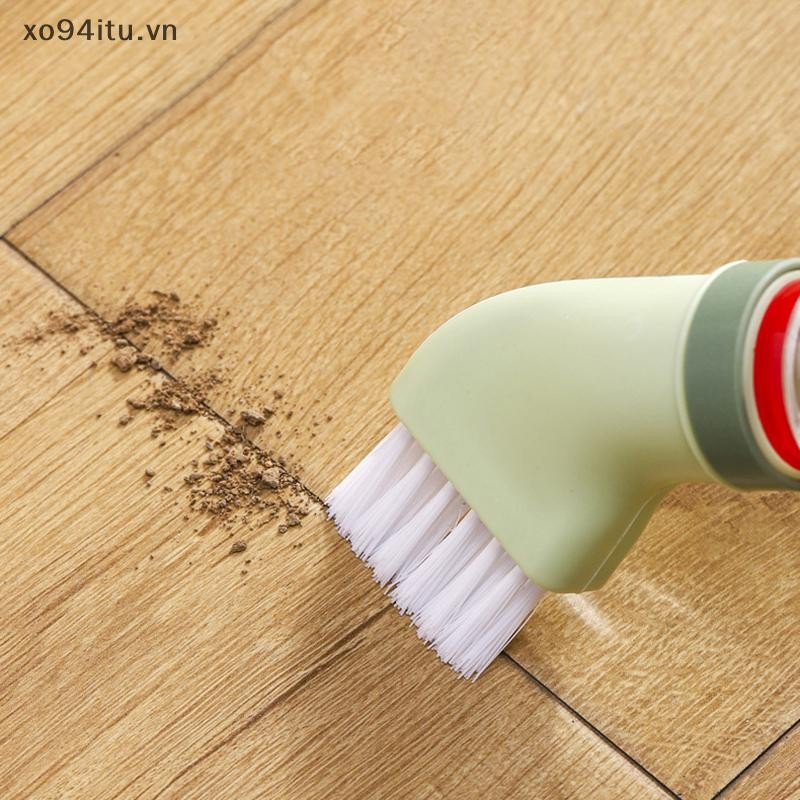 Xoitu Creative Gaps Brush Cleaning Brush al Window Seam Cleaner Bàn chải làm sạch ướt và khô cho góc phòng tắm VN