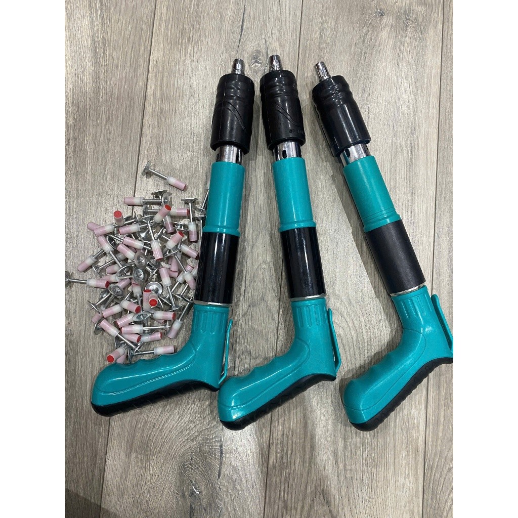Máy Bắn Đinh Hạt Nổ Cao Cấp Giảm Thanh, Mẫu Mới Nhất 2024 Bắn Đinh Bê Tông ( tặng đinh và phụ kiện)