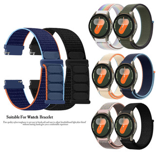 Dây đeo Nylon 20mm phổ thông cho Samsung Galaxy Watch 7 FE 6 4 Classic 5 pro 44mm 40mm 43mm 47mm 45mm