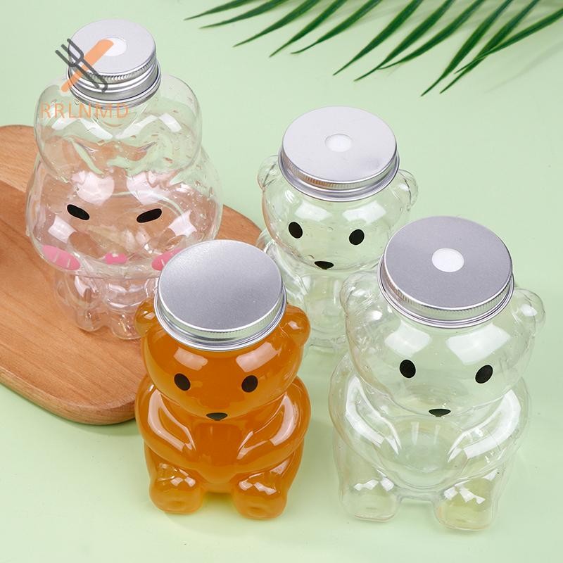 Rrlnmd Kawaii Sữa Bình Nước Trà Cà Phê, Cốc Nước Di Động, Chai Nước Trong Suốt Gia Đình, Bình Nước Dễ Thương Không Chứa BPA MỚI