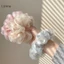 Luimo Hai Lớp Lụa Organza Scrunchies Hoa Ngọt Ngào Tóc Cho Bé Gái Đuôi Ngựa Giá Đỡ Dây Cao Su Dây Buộc Tóc Phụ Kiện Tóc SBS