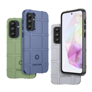 Dành Cho Samsung Galaxy A56 A36 A26 A16 A06 5G 4G Full Cover Hybrid Rugged Shield Vỏ Giáp Chống Sốc
