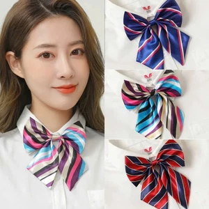 Nơ đeo cổ công sở dành cho tiếp viên hàng không, lễ tân nhà hàng khách sạn, thư ký, y tá, ngân hàng - Cà vạt caravat Nữ
