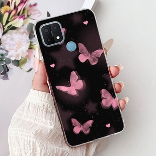 Dành Cho OPPO A15 Ốp Lưng OPPO A15S A35 2021 Ốp Lưng Điện Thoại Rồng Sư Tử Mèo Silicon Mềm Bảo Vệ Cho OPPOA15 A 15 A 15S Vỏ