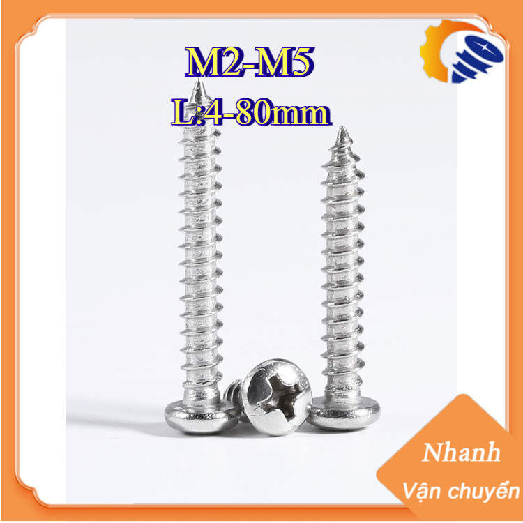 Viti A Testa Piana In Acciaio Inox 304, Misure Metriche M2 M2.2 M2.6 M3 M4 M5, Lunghezze Varie 4-40mm