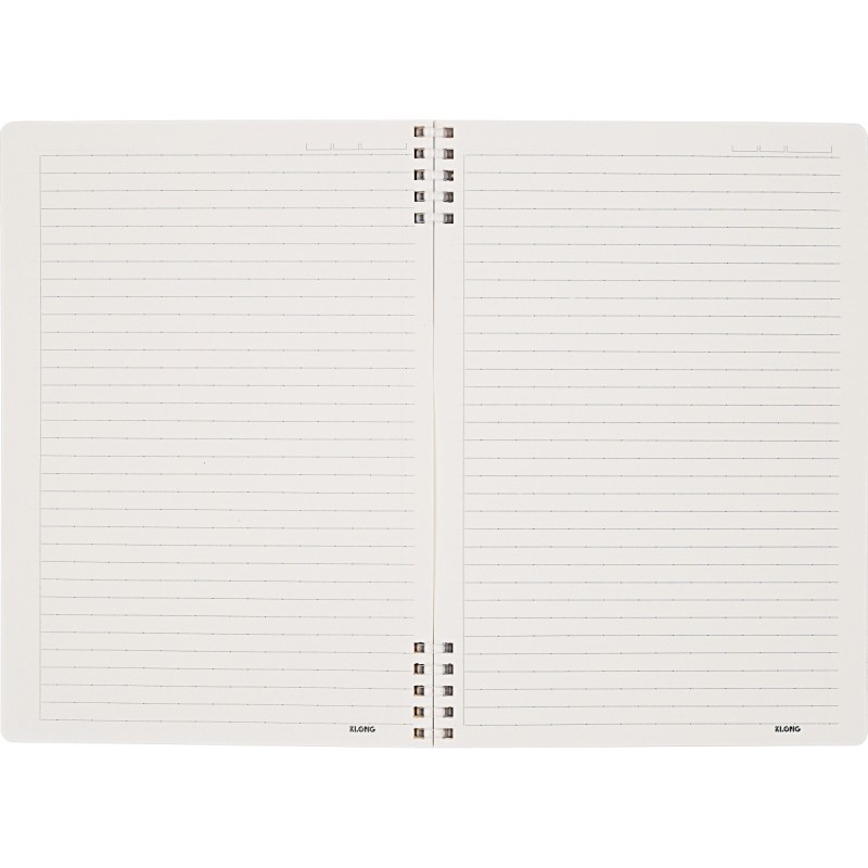[ 1 CUỐN ] Sổ kẻ ngang chấm 100GSM MS 510 lò xo nhựa mềm 2 đầu KLONG B5 Dot Line120 TRANG - Văn phòng phẩm