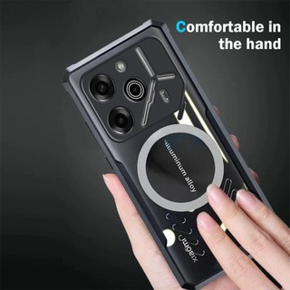 Vỏ Rzants Cho Tecno Pova 6 Pro Li9 Li7 Pova 6 Neo Pova 5 Pro 4G 5G Vỏ Tản Nhiệt Trong Suốt Mỏng Mỏng Vỏ Điện Thoại