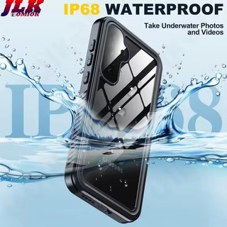 S26 Ultra ốp lưng chống nước Ốp Chống Sốc Chống Thấm Nước IP68 Cho Samsung Galaxy ốp lưng s25 fe S24 S23 S22 S21 Ultra FE A16 A55 A35 A54 A15 A25 5G Điện Thoại Bơi Dưới Nước Sang Trọng