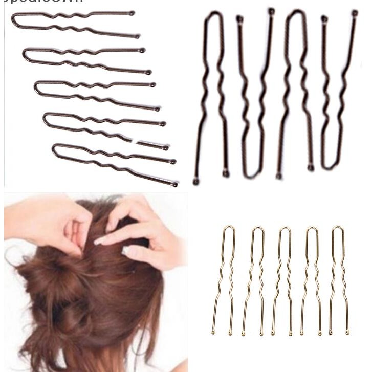 # Vn # 20 Cái / bộ Kẹp Tóc Nữ Hình Chữ U Kẹp Tóc Bobby Chân Kim Loại Barrette.