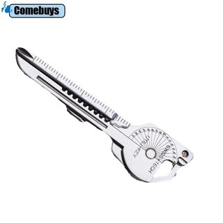 Com * Dụng cụ mở nắp chai tuốc nơ vít di động Dụng cụ móc khóa khẩn cấp Đa chức năng