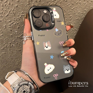 ibumpers Ốp Điện Thoại iPhone Họa Tiết Nơ Ngọt Ngào Dễ Thương Cho IPhone 16 15 14 12 13 11 Pro Max IP 7 8 Plus X XS XR Ốp Lưng IMD Cứng Và Nhẵn
