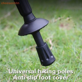 Cheehbh 6 Chiếc Đi Bộ Cực Bắc Âu Đi Bộ Gậy Leo Núi Thay Thế Alpenstock Trại Ngoài Trời Đi Bộ Đường Dài Bảo Vệ Đầu Cao Su VN