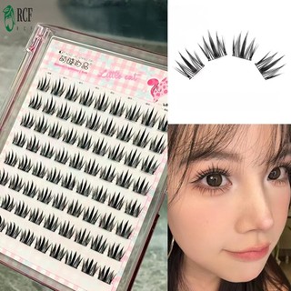 10-14mm Bấm vào cụm mi C Curl Cụm mi dán sẵn Thích hợp để trang điểm tại nhà