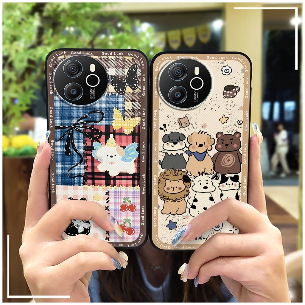 Ốp điện thoại di động chống va đập cho Blackview Shark8 / Scal Tiger12 Bảo vệ thiết kế thời trang Bảo vệ điện thoại Vỏ hoạt hình Túi điện thoại TPU Chống bụi Bền Ốp lưng dễ thương