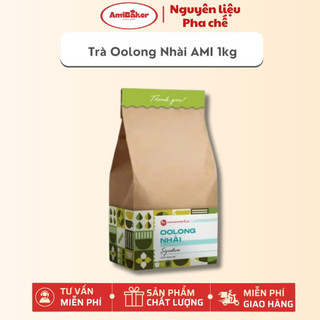Trà Oolong Nhài AMI Cao Cấp 1kg - Hương Thơm Tinh Tế, Đẳng cấp Sang Trọng