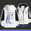 SY3 Honkai Star Rail Sunday Áo Hoodie vẽ tay tuyệt vời Áo khoác có khóa kéo đầy đủ YS3