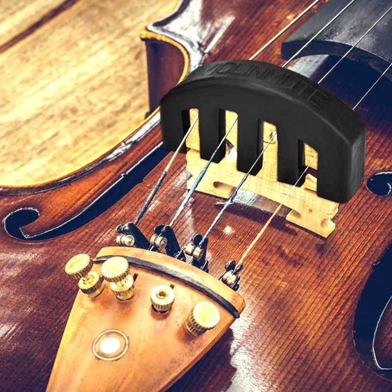 Bộ giảm thanh tắt tiếng đàn Violin cao su TMOY cho 4 / 4 3 / 4 1 / 2 Phụ kiện luyện tập Violino TCS