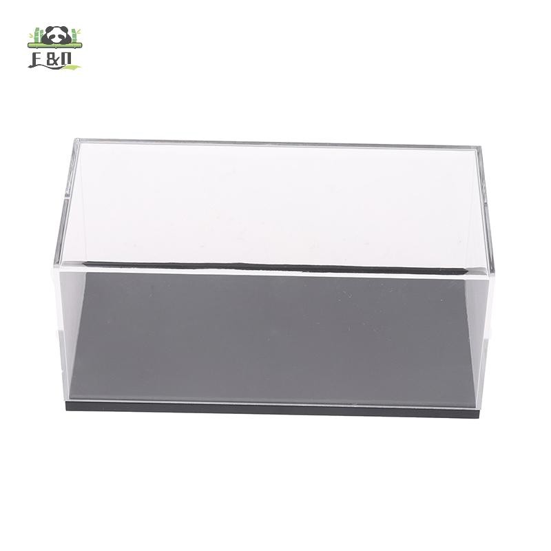 [Shnzdd] Hộp trưng bày mô hình ô tô 1: 32 Hộp bảo vệ trong suốt Hộp đựng bụi Acrylic Giá đỡ bảo quản EMKK
