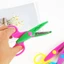 SA 6 Chiếc Kid Thủ Công Kéo Trẻ Em An Toàn Kéo Công Thái Cầm Thủ Công Kéo Cho Học Sinh Mầm Non Làm Thẻ Cr