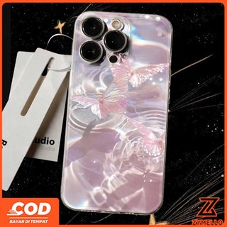 Ốp Lưng Cho OPPO Reno 15F Reno 14F Reno 14 Pro Reno 13F Reno 13 Reno 13 Pro 5G Reno12 F Reno 12 PRO Reno 11F Reno 8T 5G Ốp Điện Thoại TPU Chống Sốc Hình Bướm Màu Hồng