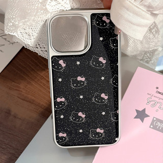 [Sheren] Vỏ điện thoại Gilt Star Cat Thích hợp cho i16 15 14 13 12 11 pro max Vỏ bảo vệ chống sốc