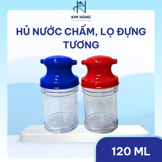 [Giá Xưởng] Hũ Nước Chấm, Lọ Đựng Tương Nhựa Trong Acrylic Cao Cấp FACO