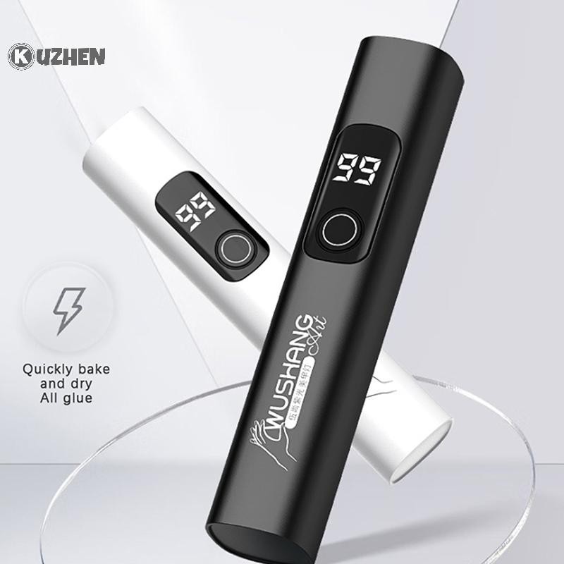 KUZHEN Cầm Tay UV LED Đèn Móng Tay Cho Gel Móng Tay USB Máy Sấy Móng Tay Để Chữa Bệnh Nhanh Đèn Móng Tay Di Động Cho DIY Nhà Nail Salon HOT