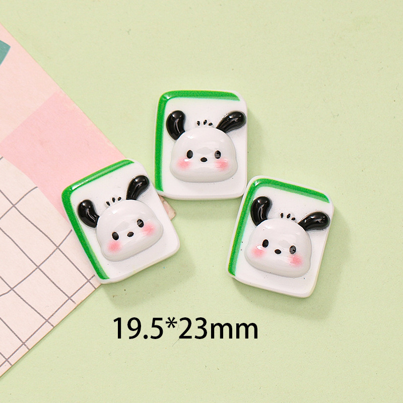 Hoạt Hình Hoạt Hình Dễ Thương Con Chó Con May Mắn Mahjong Lỗ Khóa Giày Busch Khóa Giày Khóa Giày Giày Lỗ Hoa Giày Khóa Giày Zhibixing crocs Khóa Giày Vui Vẻ DIY Phụ Kiện Có Thể Tháo Rời Khóa Giày ins Giày Hoa
