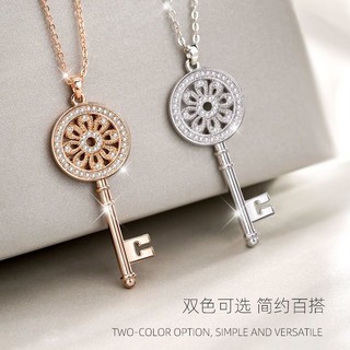 Dây chuyền chìa khóa Yoyo Story, dây chuyền len cao cấp, kiểu dáng dài cho phụ nữ, mùa đông, mặt dây chuyền cao cấp, thời trang treo sang trọng EQL9
