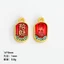 Hợp Kim Kẽm Ping An Xi Trung Quốc Gió Nhỏ Giọt Dầu Danh Sách Văn Bản Mọi Thứ Đi Mịn Màng Với Biểu Tượng Tốt Tự Làm Vòng Tay Vòng Cổ Băng Đô Phụ Kiện Video